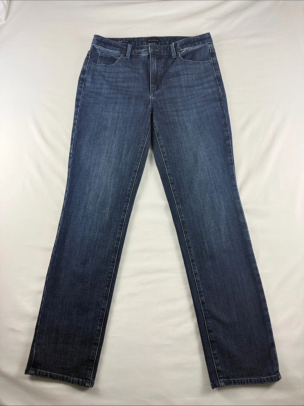 Talbots Straight Leg Jeans Women’s 6 Stretch Denim Like New